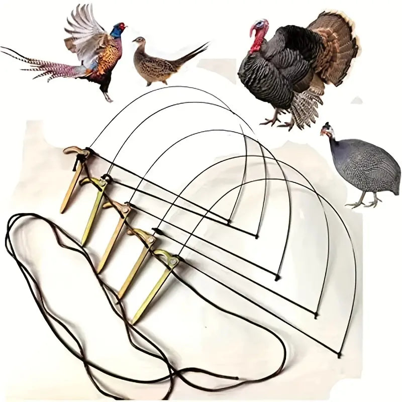 🔥【Compra 5 y llévate 5 gratis】🐦10 Jaulas para pájaros | Diseño mediano, aptas para pollos, patos y otras aves de corral