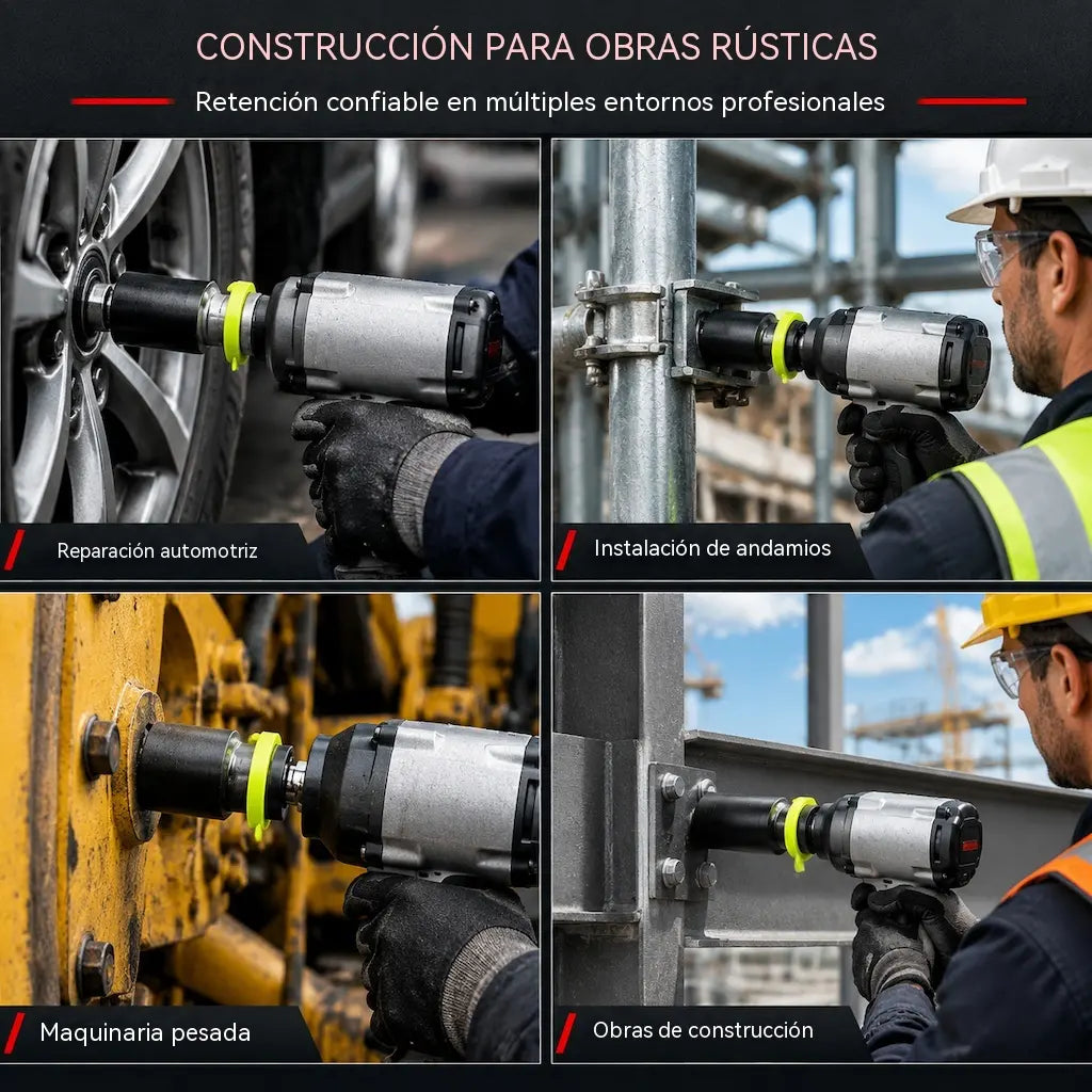 🔥【Set de 30 piezas】🧰 Clips de retención para vasos de llave de impacto eléctrica (instalación rápida)
