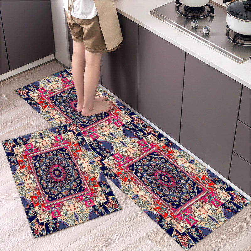 🔥【Compra 1 y llévate 1 gratis】🧽 (40*60 cm + 40*120 cm)✨ Alfombra de cocina de diatomita antideslizante súper absorbente