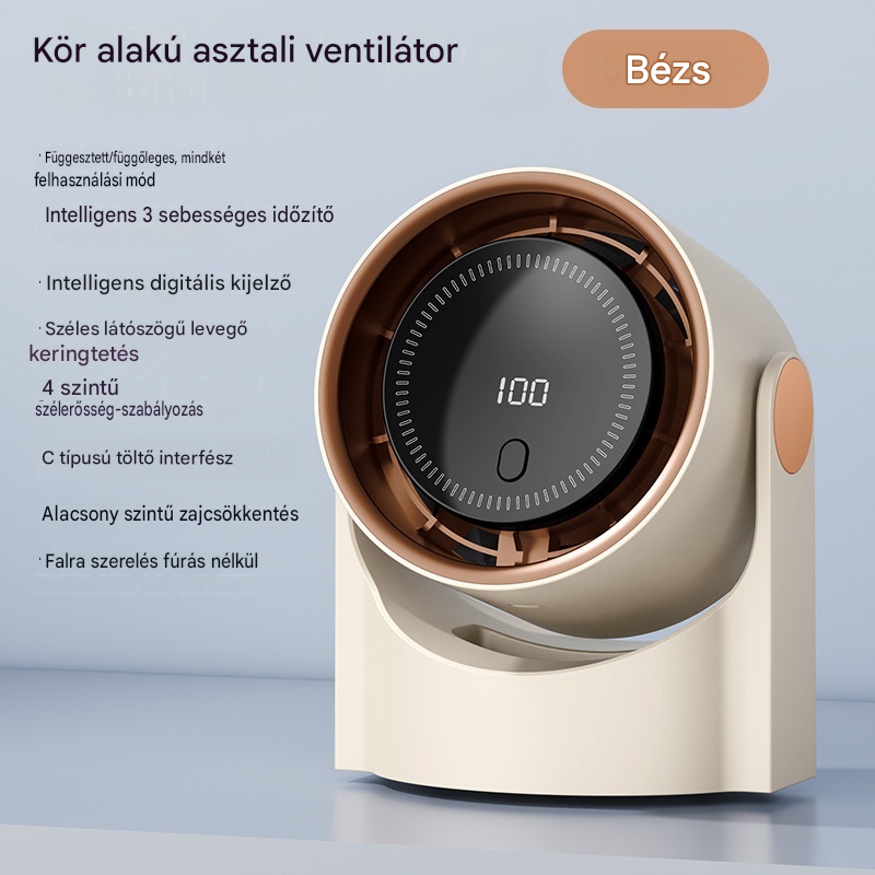 đ§đĂj lapĂĄt nĂ©lkĂŒli, turbina stĂlusĂș asztali ventilĂĄtor (falra szerelhetĆ)