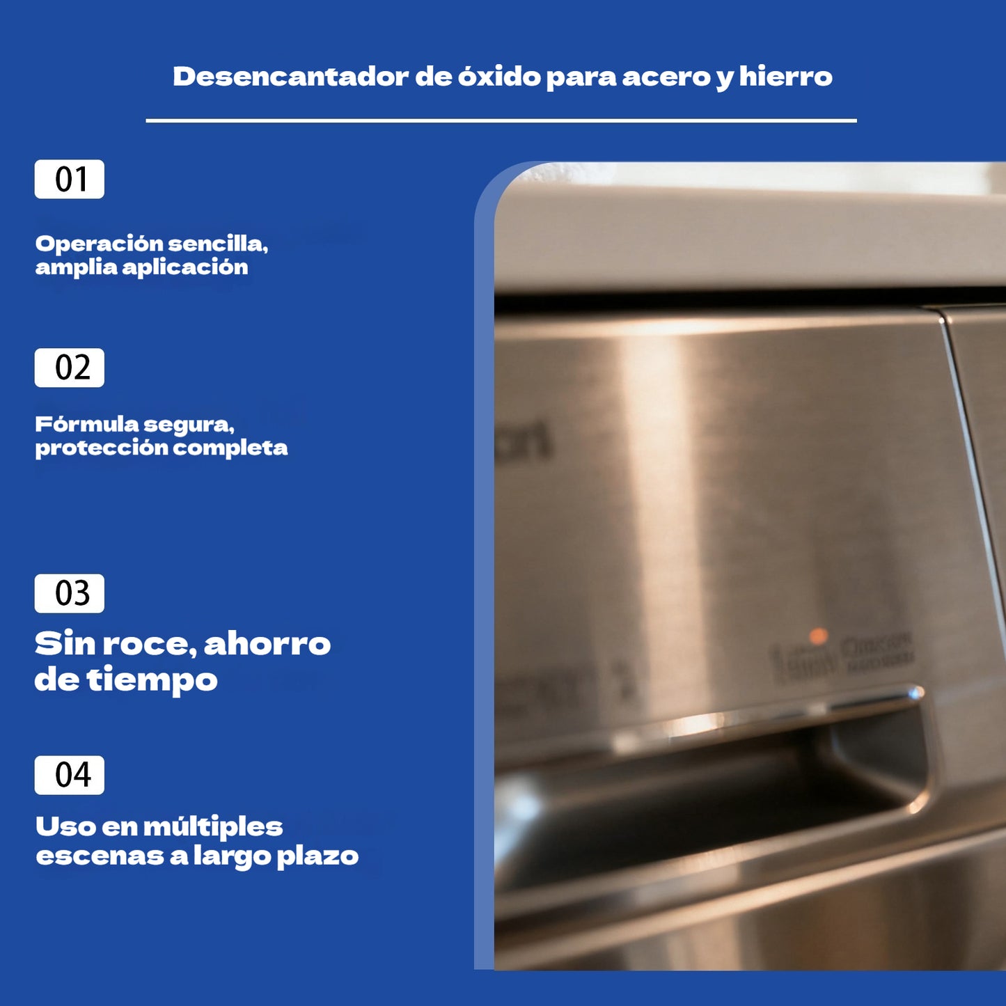 🔥Nueva versión actualizada 2026💥Producto para eliminar el óxido del acero