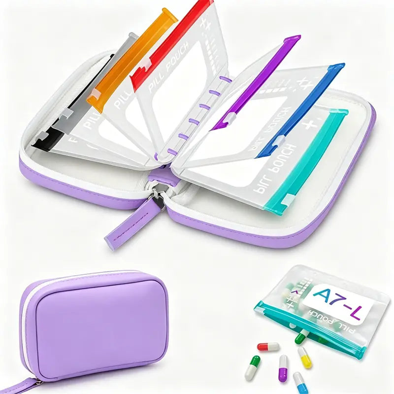 (Página 14)💊 Bolsa Impermeable para Medicamentos – Organizador Portátil para Medicinas y Accesorios, Ideal para Viajes, Hogar y Uso Diario