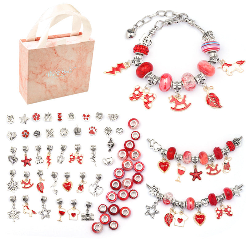 🎀✨ Kit DIY de Pulseras para Niñas – Creatividad, diversión y colores increíbles en un solo regalo 🎁🌈