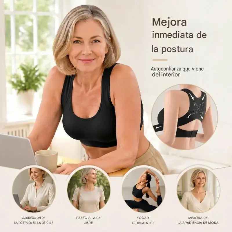 【✨Compra 1 y llévate 2 gratis - Paquete de 3】Ropa interior moldeadora para mujer, corrige la línea de la espalda💋