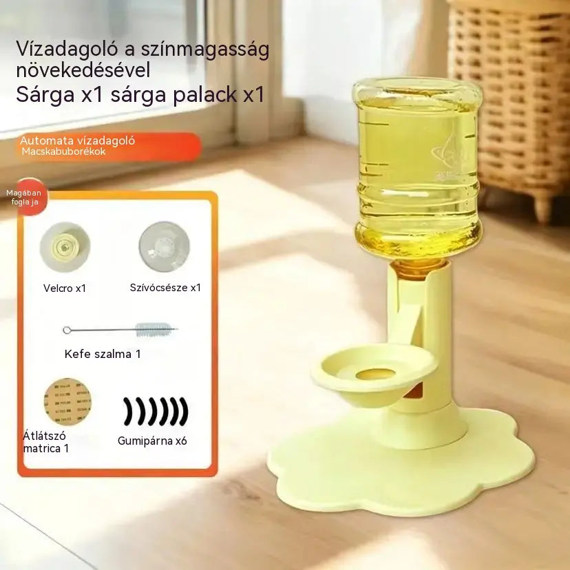 🐾 Automatikus kisállat vízadagoló – Gravitációs önfeltöltő itató kutyáknak és macskáknak