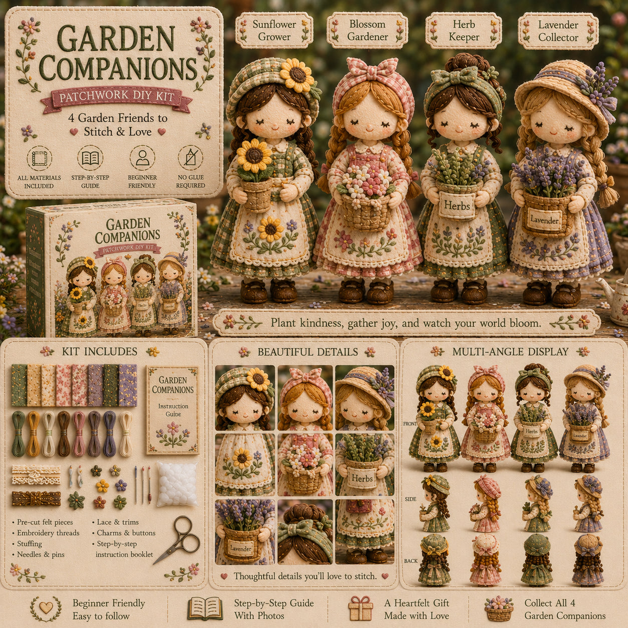 đUtolsĂł nap: Ălvezd a 49% kedvezmĂ©nyt! đ§” MiniatƱr patchwork kĂ©szlet a Miniature World sorozatbĂłl.