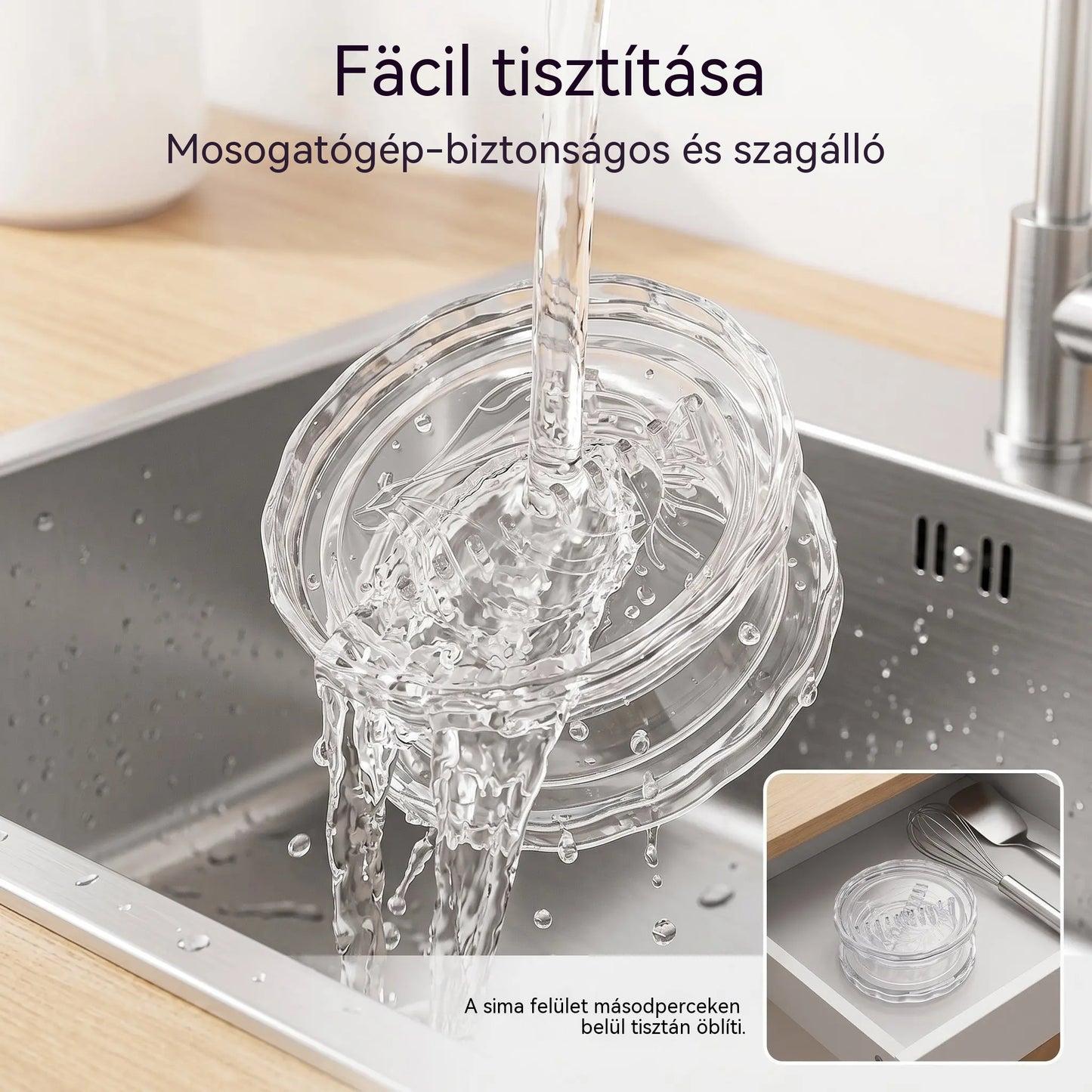 🧄🔄【3 termék 7800 Ft】Kézi fokhagymaprés. Élvezd a 49% kedvezményt!