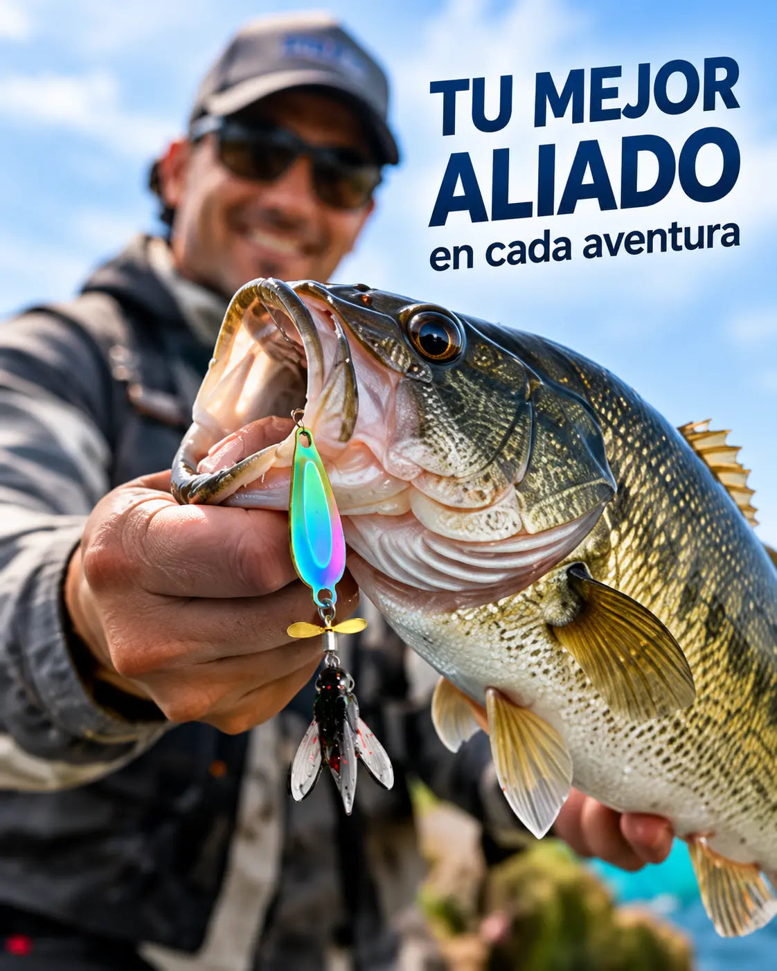 🎣 ¡50% DE DESCUENTO! 🔥12 piezas 26 euros✨ Señuelos giratorios de metal: efectivos y duraderos para la pesca ✨