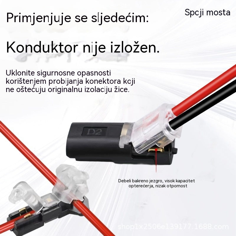 š„³Najprodavaniji artikl 2026.š„³ā° ć50/100 komadaćDvožiÄni konektor s kopÄom za zakljuÄavanje, 50% popusta! Sigurnosna kopÄa za zakljuÄavanje, protukliznaā”ļø