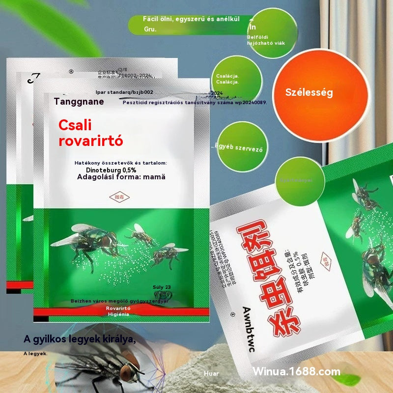 🦟【5 zacskó】Varázslatos rovarriasztó eszköz gazdaságok számára, egy csomag fél évig is kitart