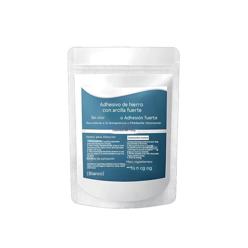 🔥【Compra 1 y llévate 1 gratis】✨ Pegamento epoxi resistente al agua para metal | Adhesivo de secado rápido para reparación de metal, madera, piedra y cerámica