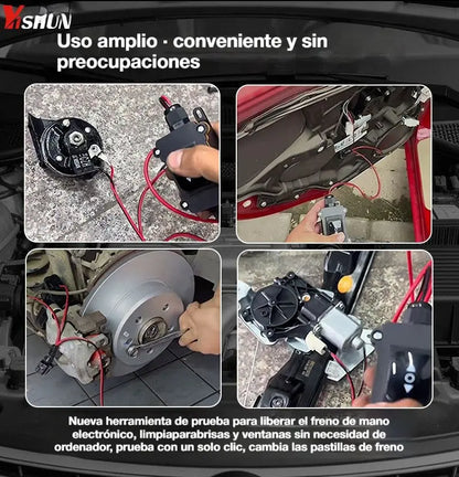 🚗Herramienta universal de liberación de emergencia del freno de estacionamiento electrónico (EPB): Adecuada para sistemas de freno de estacionamiento electrónico.