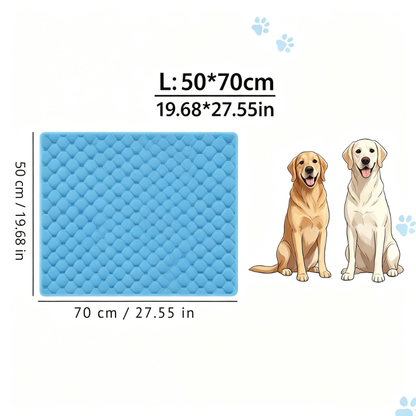 🧊🐶 Hűsítő szőnyeg kutyáknak és macskáknak – a megkönnyebbülés, amire kedvenceidnek szüksége van ezen a nyáron 🐱✨