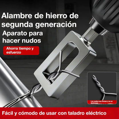 🧰🛠【3 piezas por 26 euros】 Herramienta para torcer alambre de acero para taladro: accesorio para torcer alambre de ajuste rápido y corte automático.