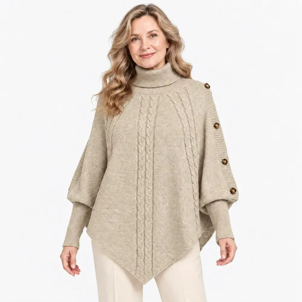 【S-3XL】Őszi/téli kötelező darab! Ez a meleg kötött köpeny könnyedén elrejti a nem kívánt íveket. ✨