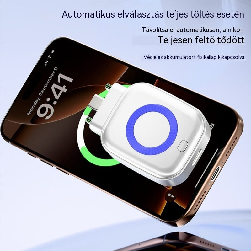 📳📳X01 140 W-os intelligens töltőleválasztó gyorstöltéssel: automatikus kikapcsolás, akkumulátorvédelem és biztonságos éjszakai töltés, C típusú.