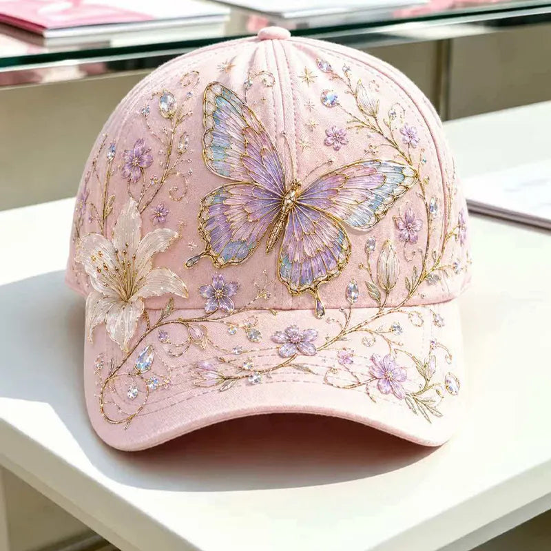 🧢Modna vrhunska kapa s 3D vezenjem, zaščito pred soncem in senčenjem