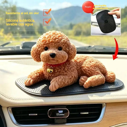 🐶✨Poodle autódísz: a legaranyosabb műszerfal-fejlesztés