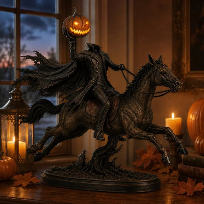 🎃🏇✨Último día de oferta por tiempo limitado, ahorra un 10% - Estatua del Jinete sin Cabeza - Despierta la Leyenda del Vacío