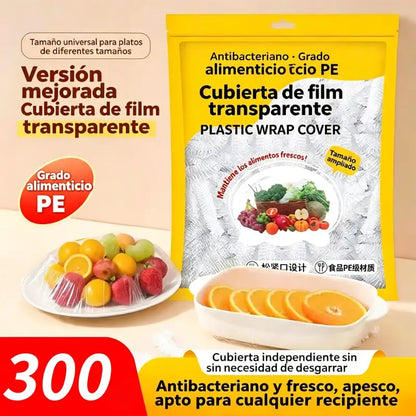 🔥🔥【1 paket s 300 listi】🛡️ Folija za živila z antibakterijskim delovanjem – Ščiti vašo hrano, idealna za kuhinjo in hladilnik 🧴
