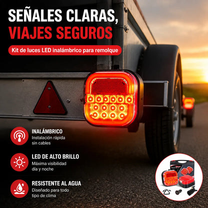 🔥【30% OFF】🚦【Universal 12V/24V】🚦 Luces LED para remolque de coche