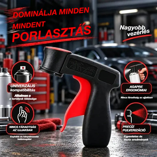 🔥Vegyél egyet, kapj egyet ajándékba!🔥🎨🔧 Kiegészítő fogantyú festékszóró spray-khez | Ergonomikus fogás autók, falak festéséhez és barkácsprojektekhez