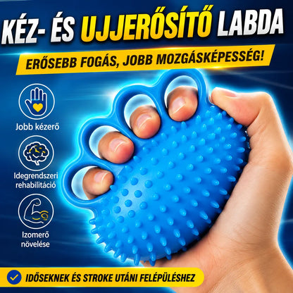 🔥🖐Kézrehabilitációs edzőlabda💪Fokozza a fogás erejét és elősegíti az ujjak ügyességének helyreállítását