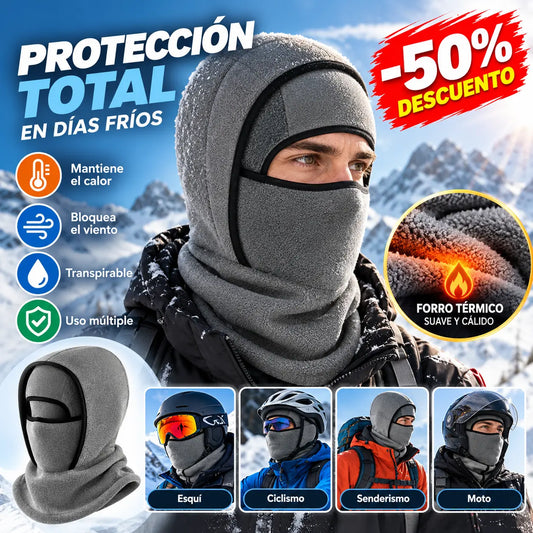 ❄️ ¡Último día de la oferta especial! 🧣 Gorro de invierno Balakrapnel 4 en 1: resistente al viento, cálido y ajustable. Ideal para esquiar, andar en bicicleta y todas las actividades al aire libre en climas fríos ✨