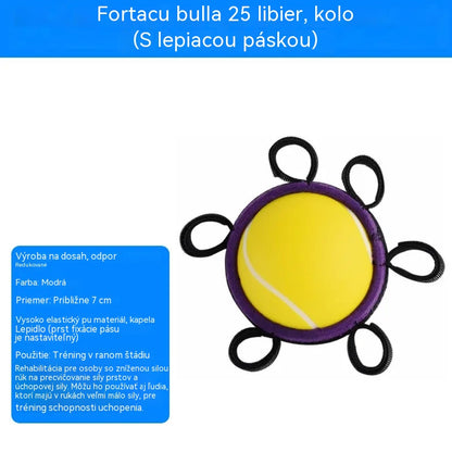 Ortopedska žoga za regeneracijo prstov in roke s fiksacijskimi obroči, pripomoček za krepitev moči in gibljivosti za starejše ali po kapi