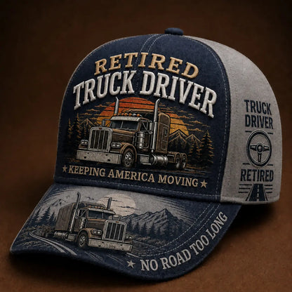 🚛 Sombrero de camionero jubilado