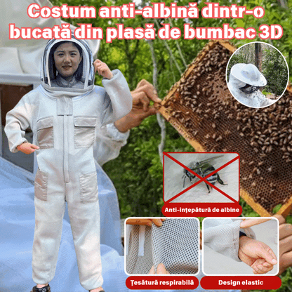 【M-2XL】🐝Méhecske mintás overál 3D pamuthálóból