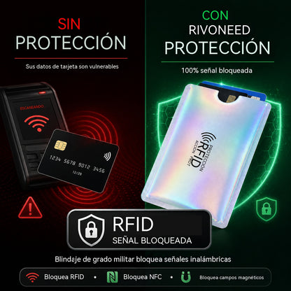 🔥【Compra 50, llévate 50 gratis】🔒💳Fundas con bloqueo RFID para tarjetas de crédito