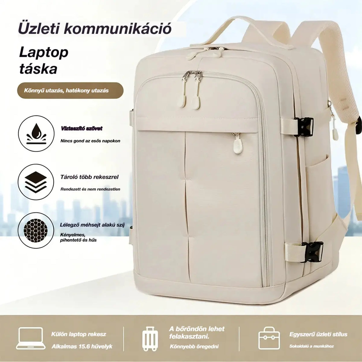 Kompakt és strapabíró kézitáska a kiruccanásokhoz ✈️