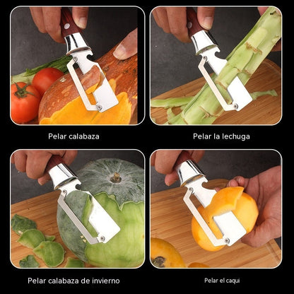 💥【Compra 1 y llévate 1 gratis】💥🔪Pelador multifuncional de acero inoxidable🧅