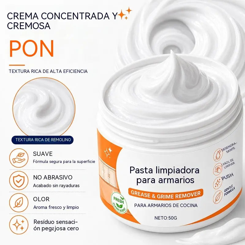 🔥【Compra 1 y llévate 1 gratis】🧽Pasta limpiadora para armarios de madera con esponja para la restauración de muebles