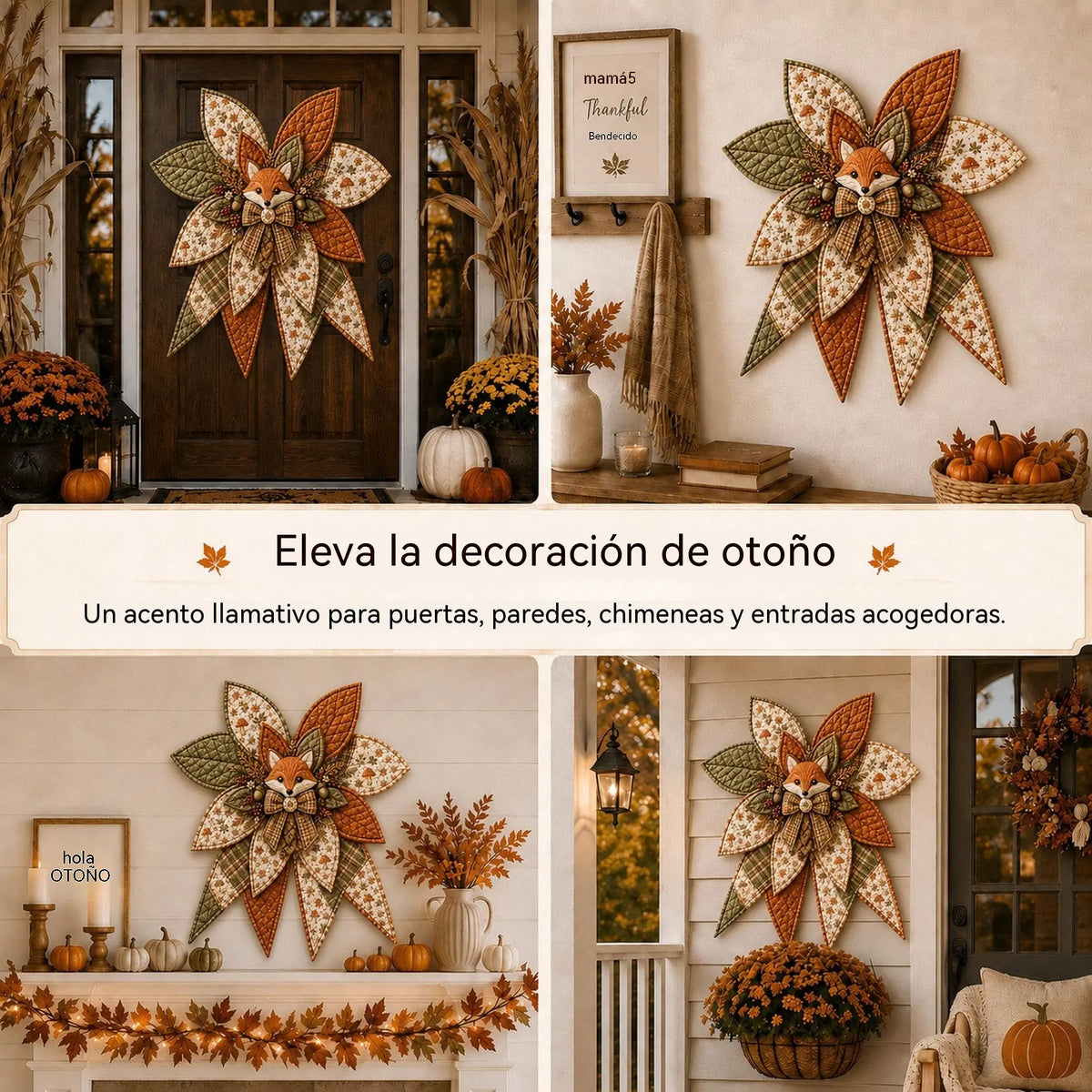 🎇🎄Último día de rebajas: 49% de descuento en el juego de costura de lazos acolchados extragrandes para colgar en la puerta (8 estilos).