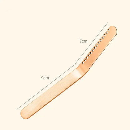 🔥【Compra 1 y llévate 1 gratis】🧈Cuchillo y espátula para mantequilla profesional 3 en 1 de acero inoxidable 304
