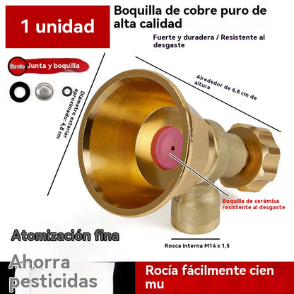 🔥Compra uno y llévate otro gratis🔥🌾Boquilla de Riego Ajustable de Latón para Pulverizador Agrícola ✅️Pago contra entrega
