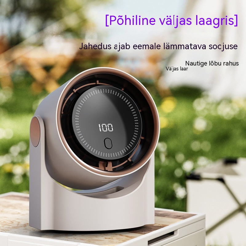 🧊🍃Uus labadeta turbiinitüüpi lauaventilaator (seinale kinnitatav)