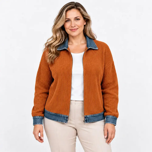 [S-3XL/6 szín] Kötött, patchwork farmering, sokoldalú hosszú ujjú kardigán őszre és télre
