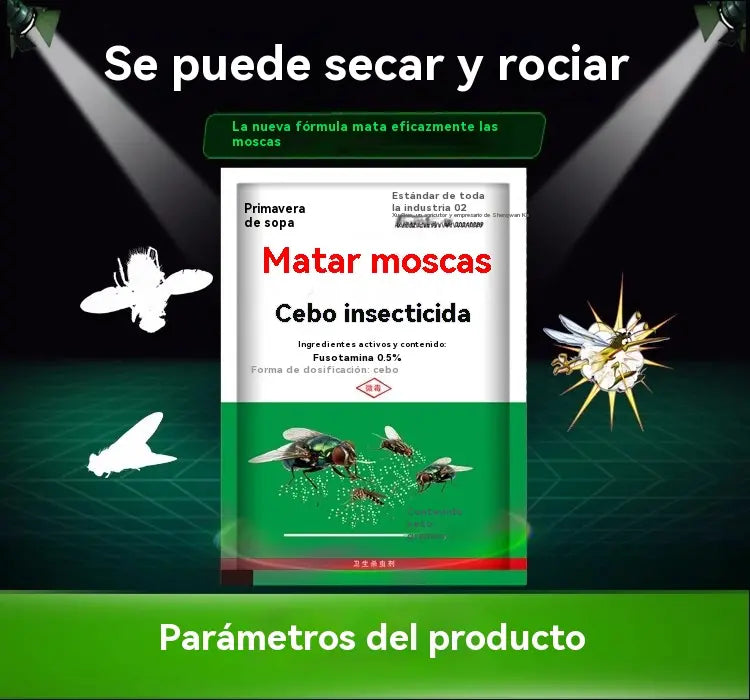 🦟【5 bolsas】🦟Spray insecticida inodoro, adecuado para moscas de granja, repelente de mosquitos, uso doméstico ✅📦Envío gratuito dentro de España, reembolsable.
