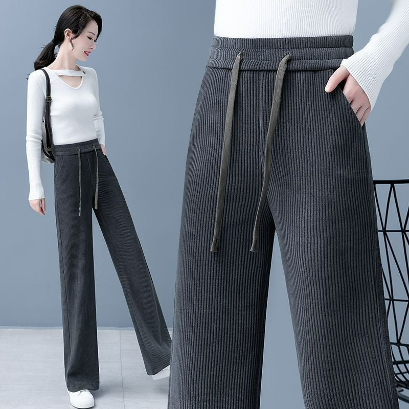 🔥🔥【M-3XL】【40-110 kg】👖Új női, bő szabású, rugalmas nadrág
