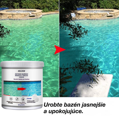 Kúpte 1 a získajte 1 zadarmo (2 fľaše) šumivé tablety na čistenie bazénov