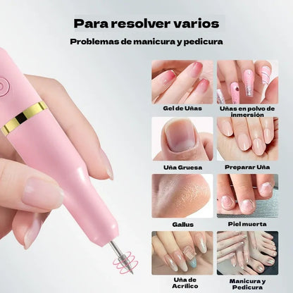 ✨💅Elektromos körömreszelő a körömlakk és az elhalt hámsejtek eltávolításához.