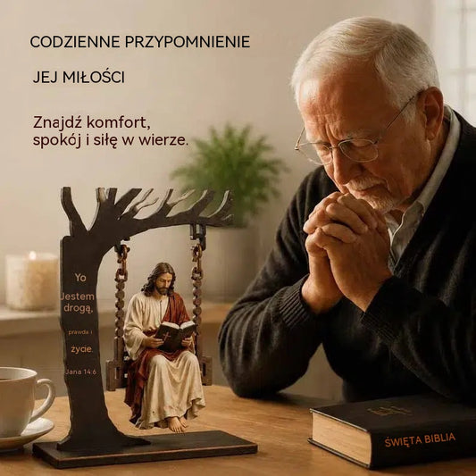 🔥Kup jeden, a drugi dostaniesz gratis🔥🔥 Ostatni dzień: 50% zniżki - ✝️📚 Wisiorek chrześcijański z motywem Jezusa