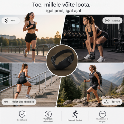 4 paari 27 euro eest🏃‍♀️ Sportlik põlvetugi👉 Põlv vajab aega. See teip annab seda sulle.