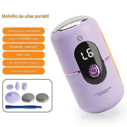 Nueva rueda eléctrica compacta 5 en 1 para pedicura automática.