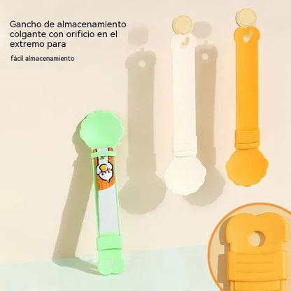 🥳Oferta por tiempo limitado🥳💞【5 por 25 €】😺¡Cuchara para alimentar gatos! Sin BPA, fácil de apretar con una mano, diseño de boca ancha. Alimentación higiénica: ¡abastécete ahora! ✅