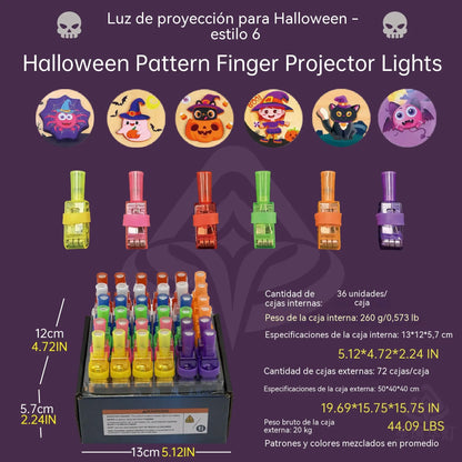 🔥¡Oferta imperdible con 50% de descuento!🔥 Mini luces LED de colores para dedos: linternas luminosas para fiestas con banda elástica.