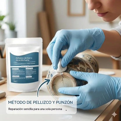 🔥【Compra 1 y llévate 1 gratis】✨ Pegamento epoxi resistente al agua para metal | Adhesivo de secado rápido para reparación de metal, madera, piedra y cerámica